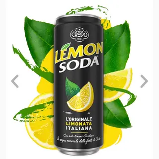 Lemon soda in lattina a 330ml