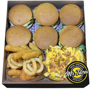 MegaBox Burger + 2 boissons au choix