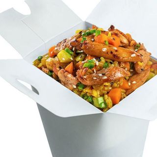 ბრინჯი ქათმით / Chicken Rice