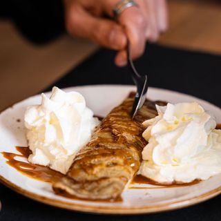 Panqueque  Casero de nutella