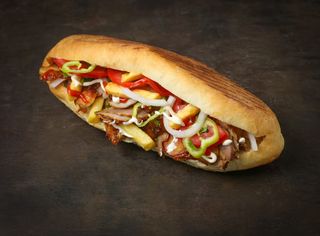 Խոզի շաուրմա հացով, մեծ