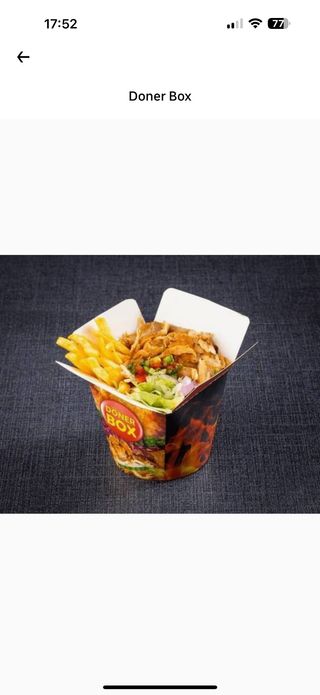 Doner Box c/ Salada