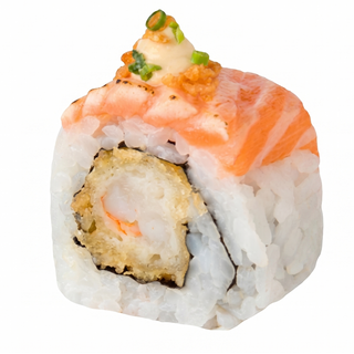 Roll de langostino teriyaki
