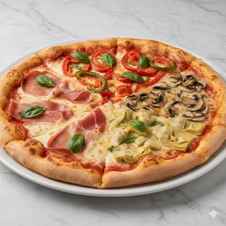 Pizza Familiar 4 Estaciones