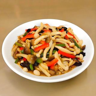 i19. Ciuperci cu legume 什锦菌菇