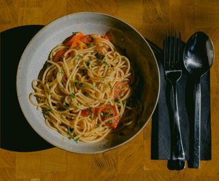 Spaghetti aglio olio e pepperoncino
