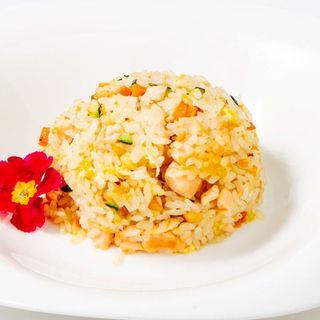 227. Riso saltato con salmone