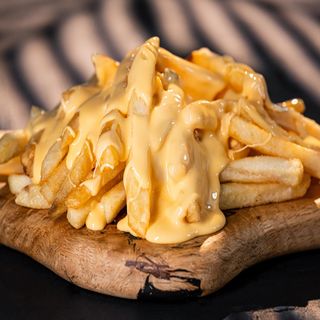 French Fries with Cheese Sauce
