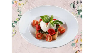 Burrata na Grzance