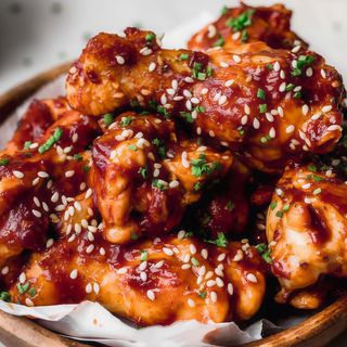 Chicken BBQ Pzs de pollo más 1 patatas y 1 bebida