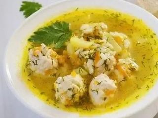 Суп з фрикадельками (500g)