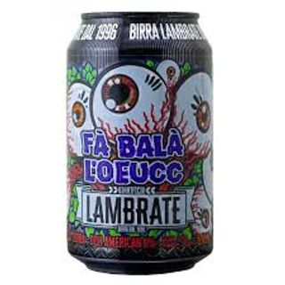Fà Balà l'Oeucc-ddh America IPA birrificio Lambrate 33 cl