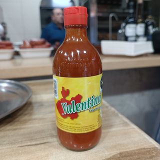 Bote de salsa picante Valentina