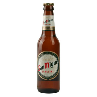 Cerveza San Miguel botella cristal 330ml.