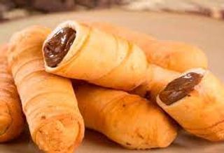 Tequeños de chocolate