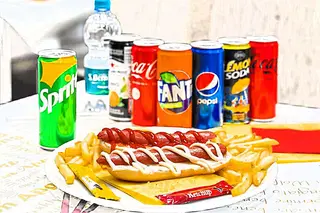 Menu hot dog