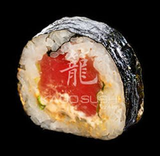 Pikantny łosoś mowi z porem