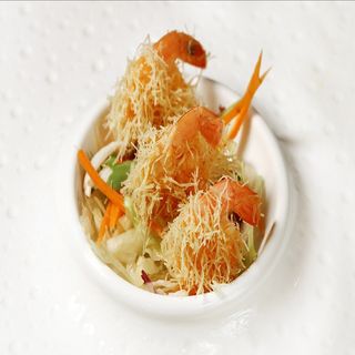 163 Kataifi cocktail gamberi