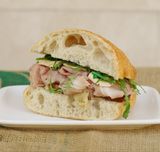 Prosciutto cotto și brie di buffalo