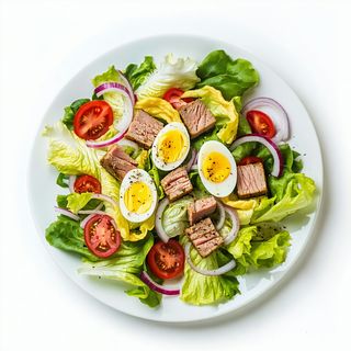 Ensalada Mixta Clásica De Atún