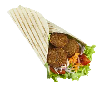 Piadina falafel