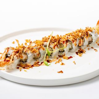 128. Crispy ebi roll