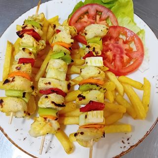 Pileći ražnjići sa povrćem 300gr