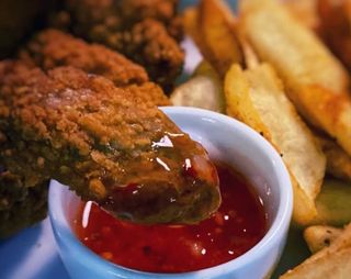 Aripioare de pui crispy usor picante