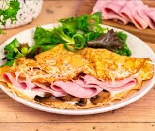 Crêpe Salée Jambon Salami