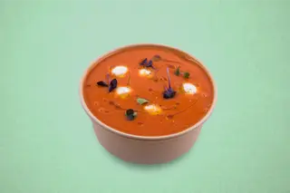 Supa crema Rosii & Gorgonzola *