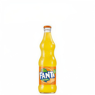 Aranciata fanta in vetro