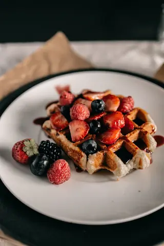 Waffle Frutos Vermelhos