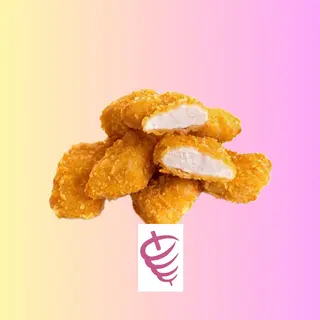 Ración De Nuggets De Pollo Con Salsa (6 Uds.)