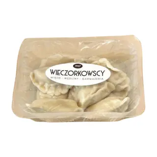 Pierogi z mięsem wołowo-wieprzowym Wieczorkowscy 500 g