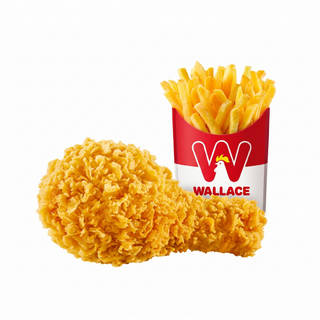 1 Cuisse De Poulet & Frites
