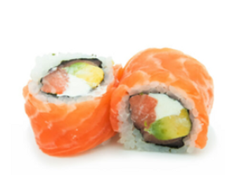 Uramaki Salmón (4 Uds.)