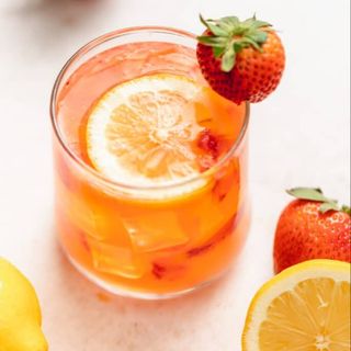 Spiked Strawberry Sage Lemonade
