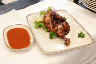 Цыпленок на гриле