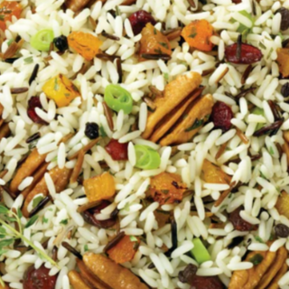 Ensalada  de arroz con frutos secos