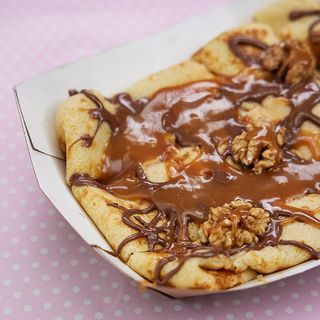 Clătită cu miere și nucă