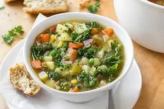 Sopa De Verduras Variadas