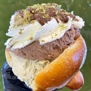 Brioches con gelato