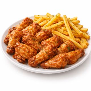 Plato De Alitas De Pollo (5 Uds.)