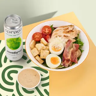 Маестро Цезар з комбучею