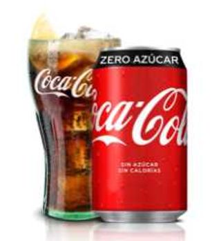 Coca-Cola Zero Azúcar lata 330ml.