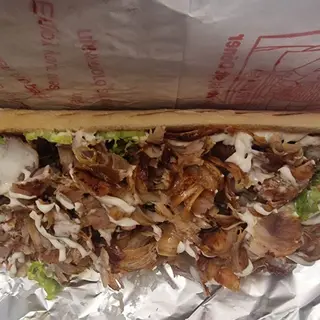 1 Baguette kebab