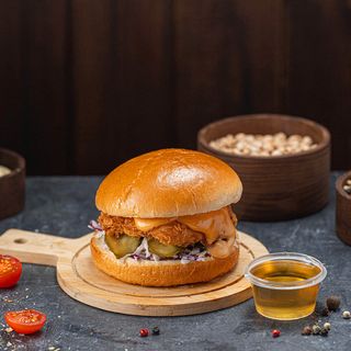 Нано бургер куриный 