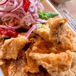 Chicharrón de pescado.