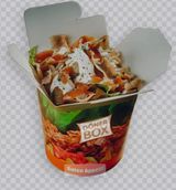Doner box pileći XL