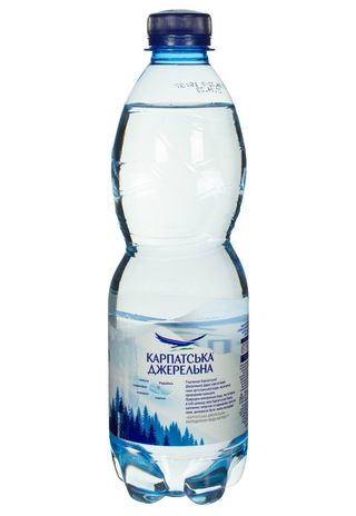Вода мінеральна сильногазована 0.5